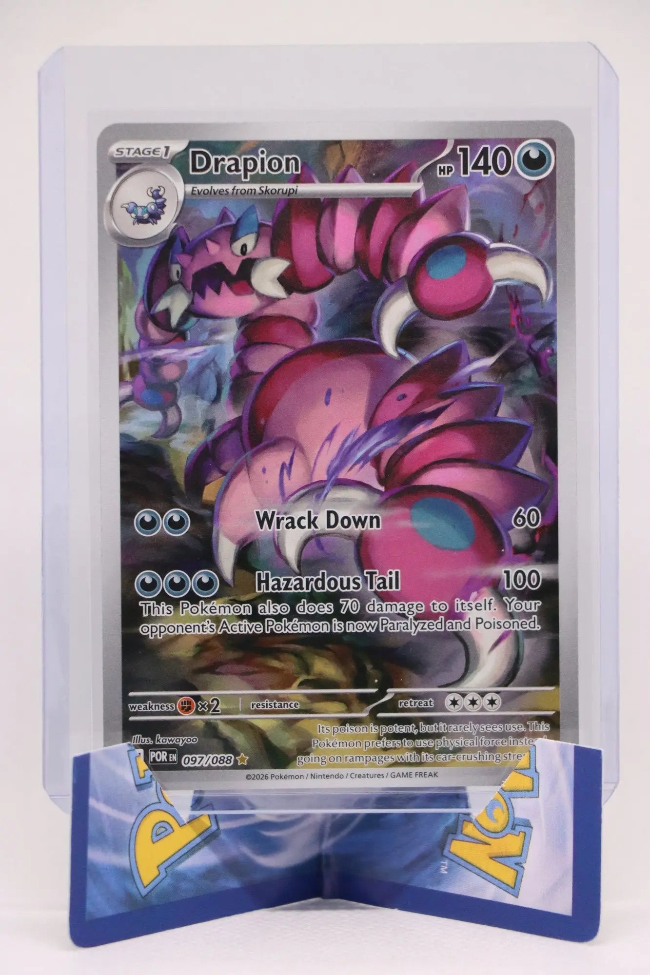 Drapion 097/088 Pack Fresh Mega Evolution Perfect Order Holofoil pokemania