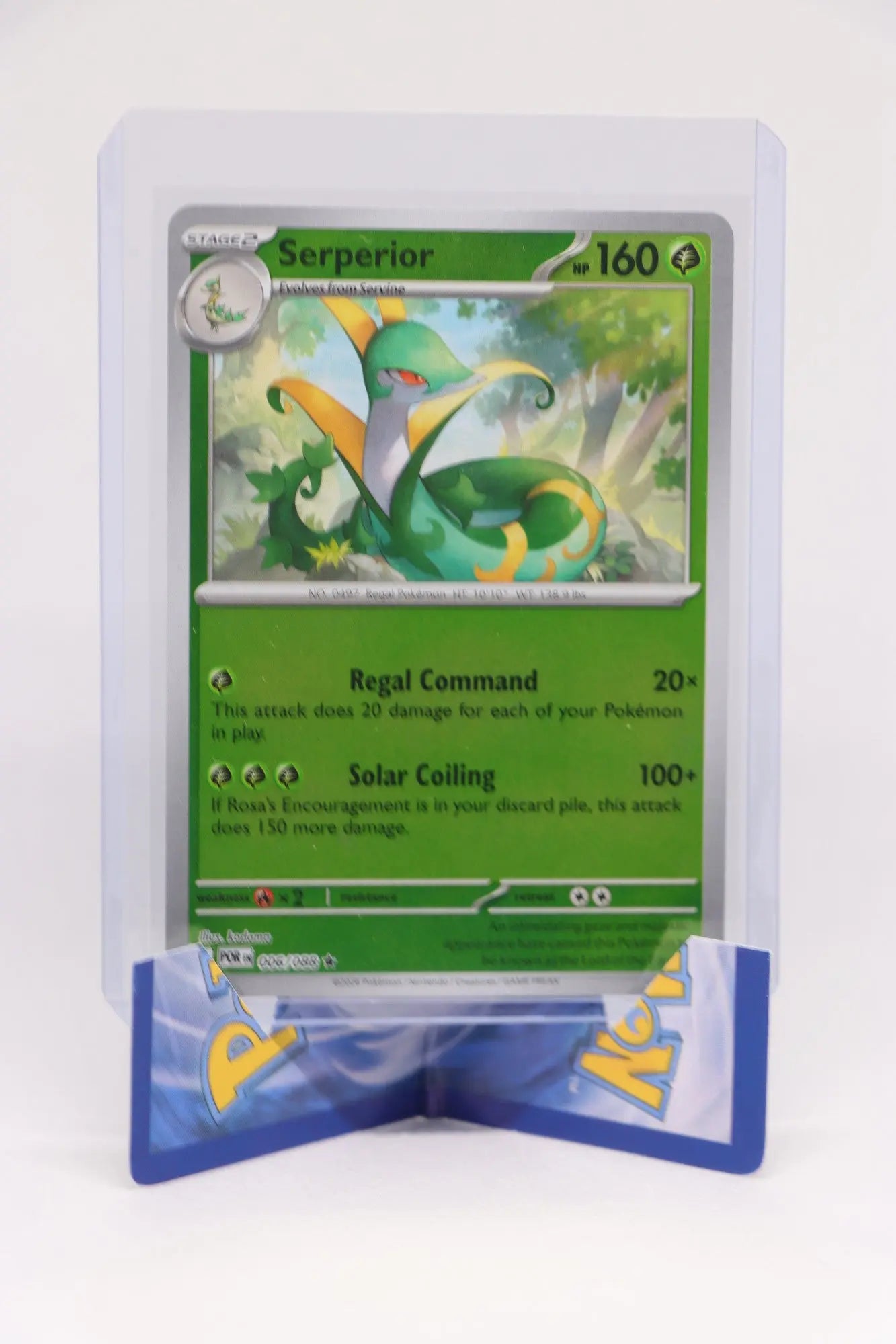 Serperior 006/088 Near Mint Pack Fresh Mega Evolution Reverse Holo pokemania