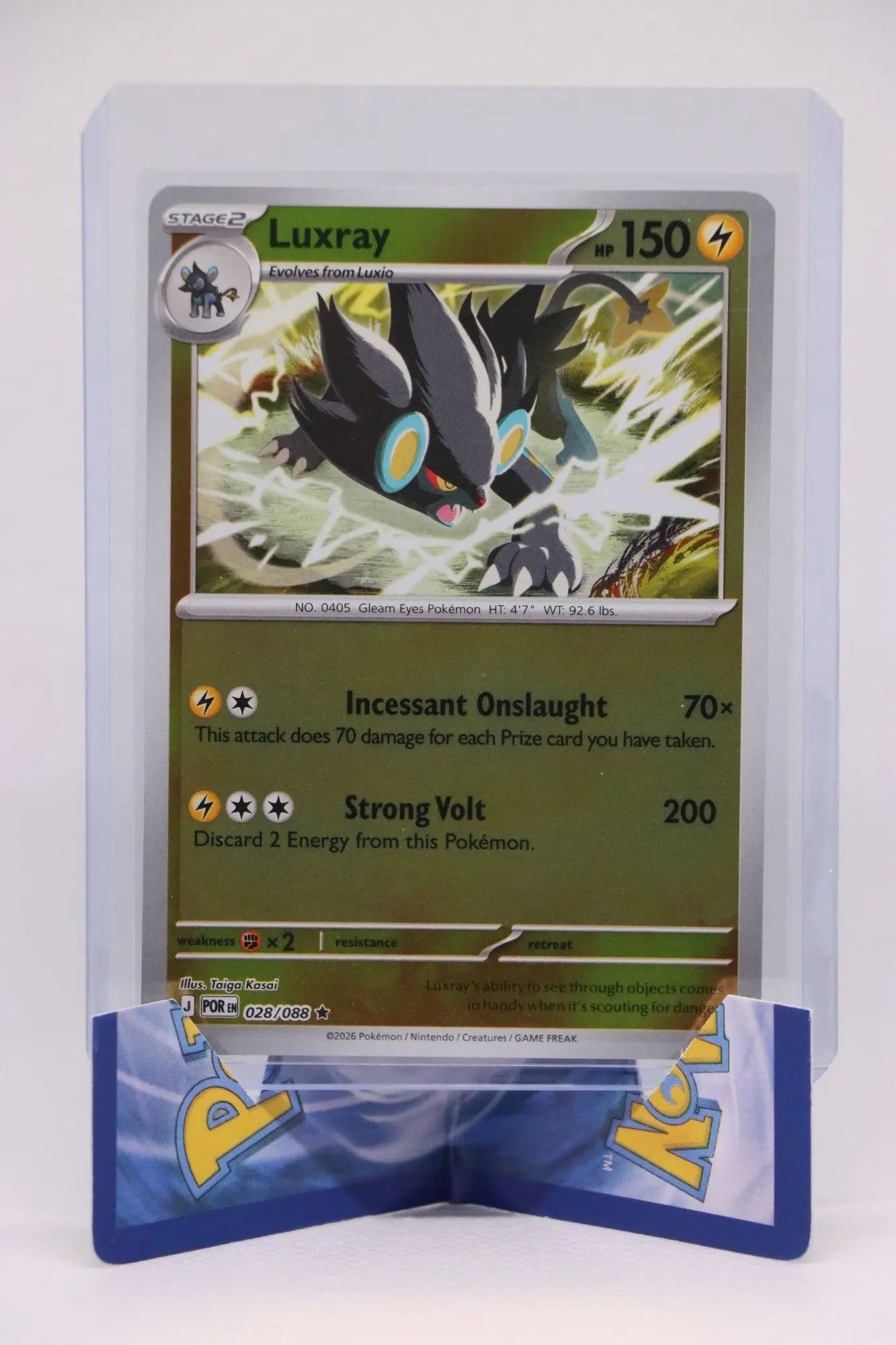 Luxray Reverse Holo 028/088 - Mega Evolution Perfect Order Reverse Holo Pokémon