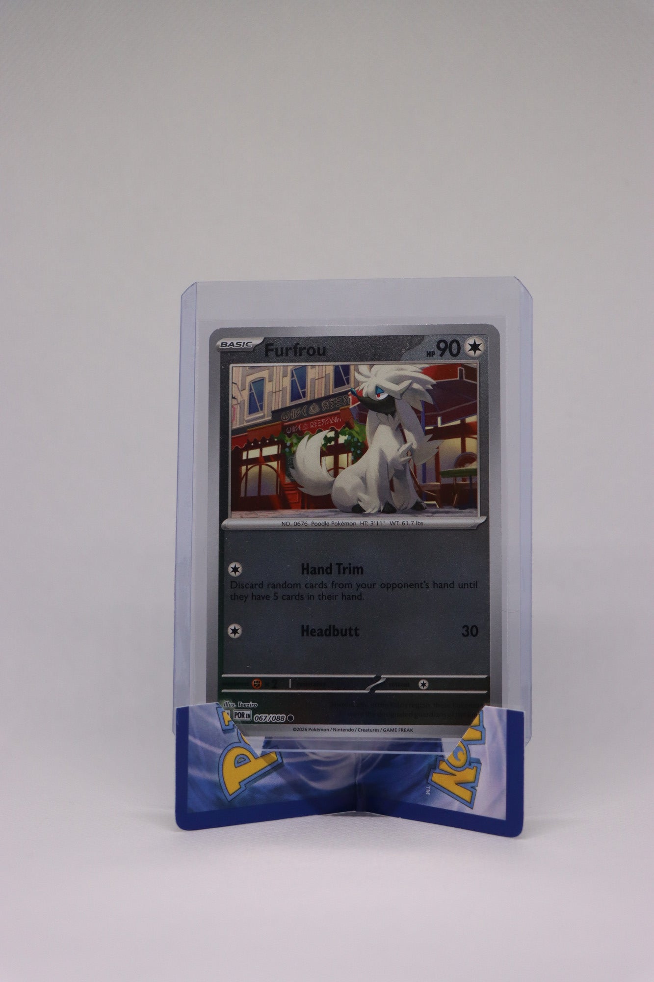 Furfrou 067/088 Reverse Holo Common | Mega Evolution - Perfect Order Pokémon
