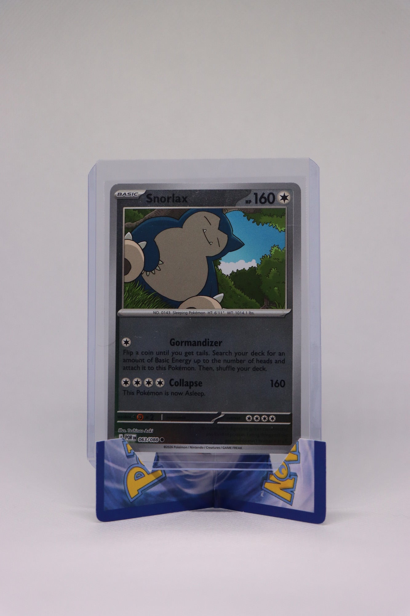 Snorlax 063/088 Reverse Holo Common | Mega Evolution - Perfect Order Pokémon