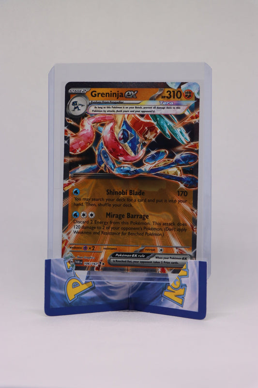 Greninja ex 106/167 Double Rare | Twilight Masquerade Pokémon TCG