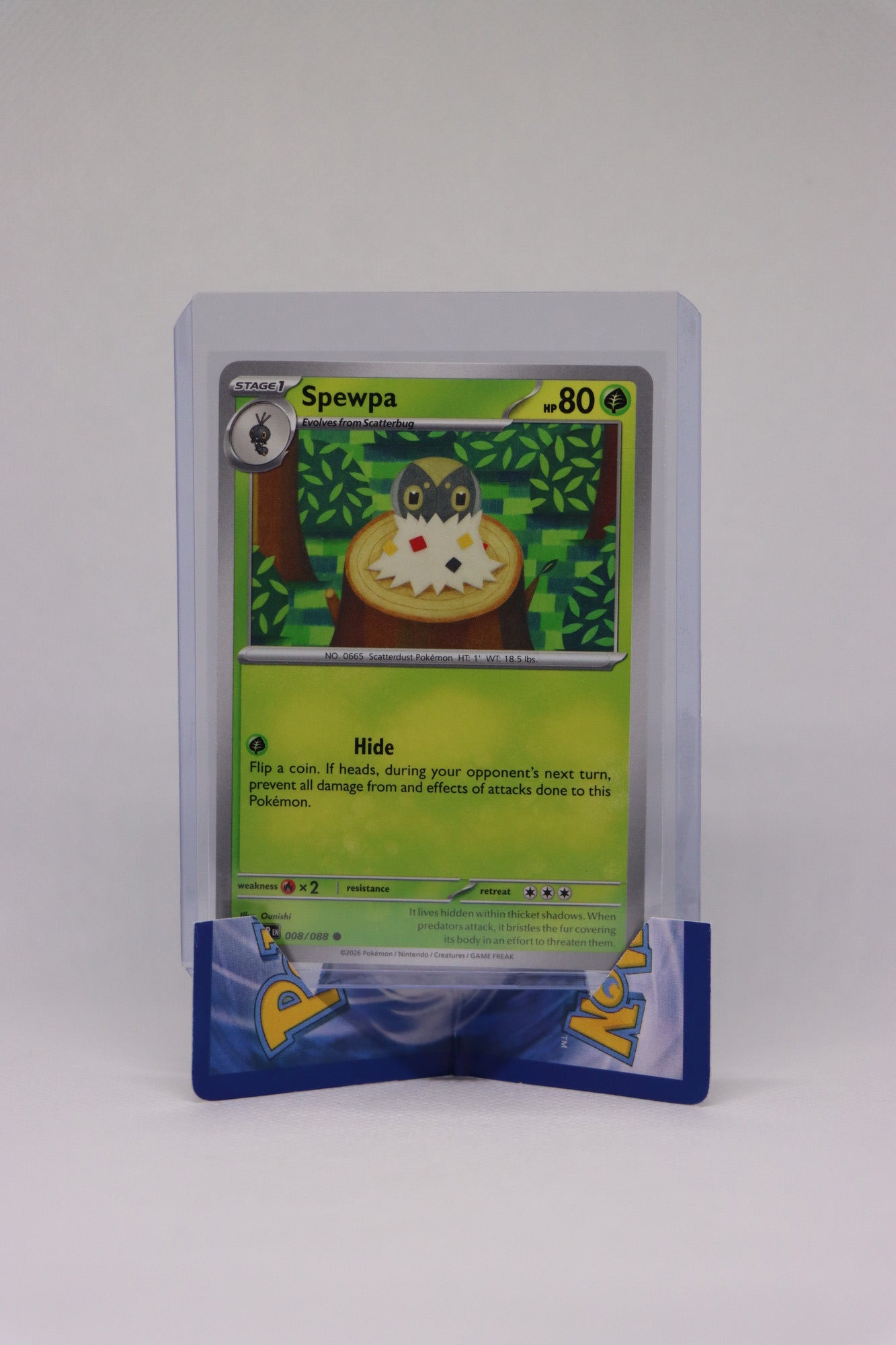 Spewpa 008/088 Common | Mega Evolution - Perfect Order Pokémon