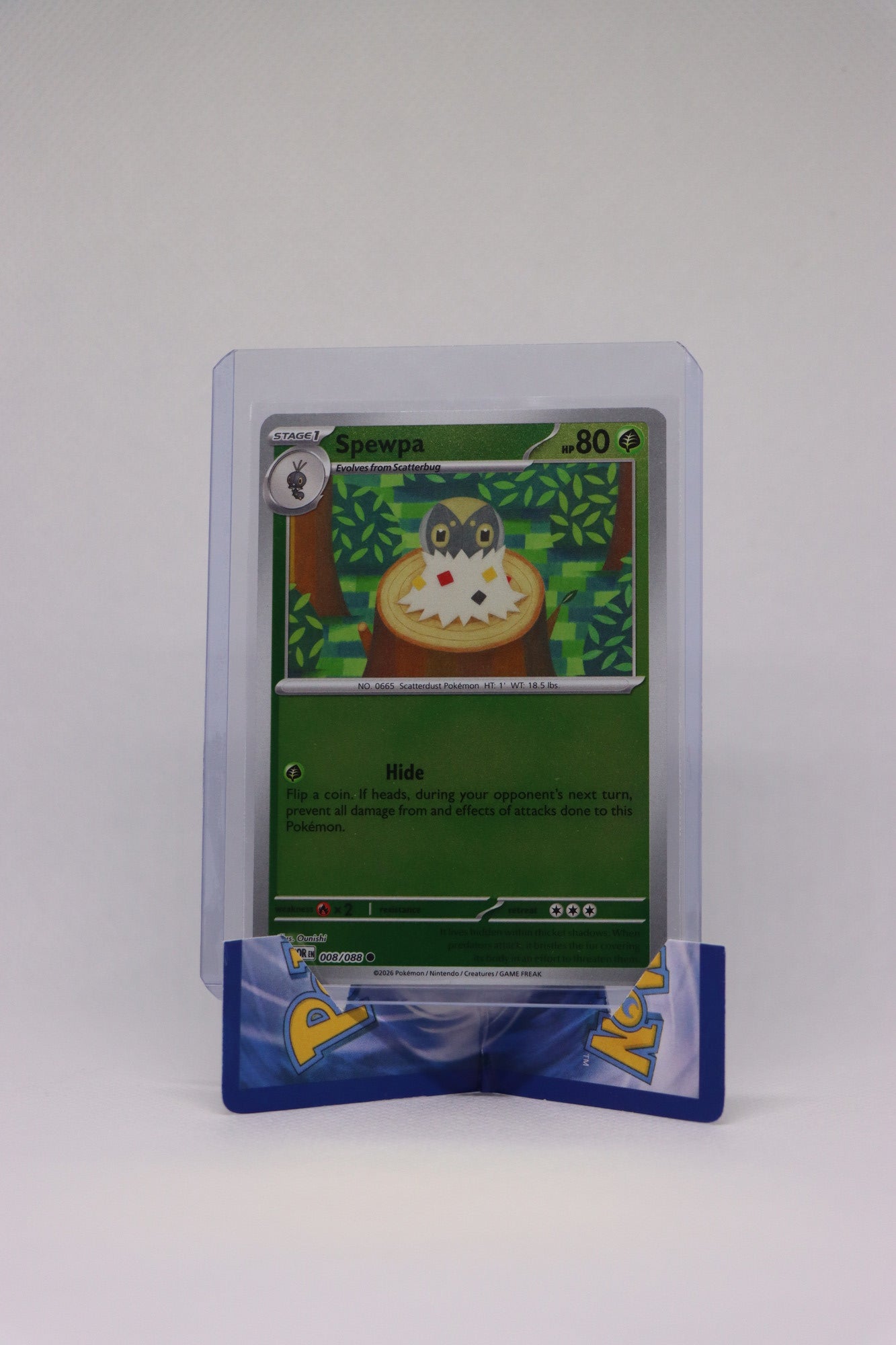 Spewpa 008/088 Reverse Holo Common | Mega Evolution - Perfect Order Pokémon