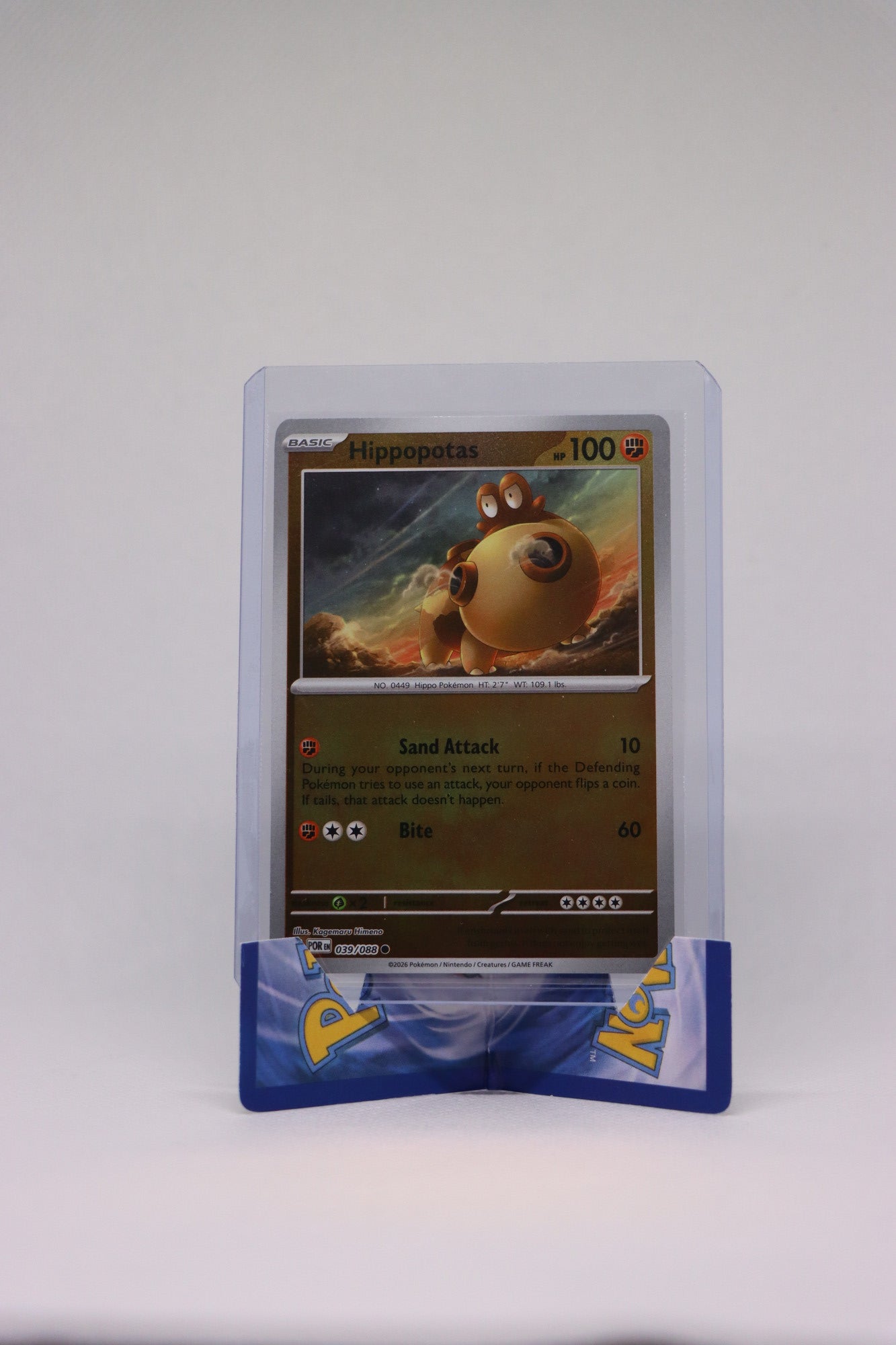 Hippopotas 039/088 Reverse Holo | Mega Evolution - Perfect Order Pokémon