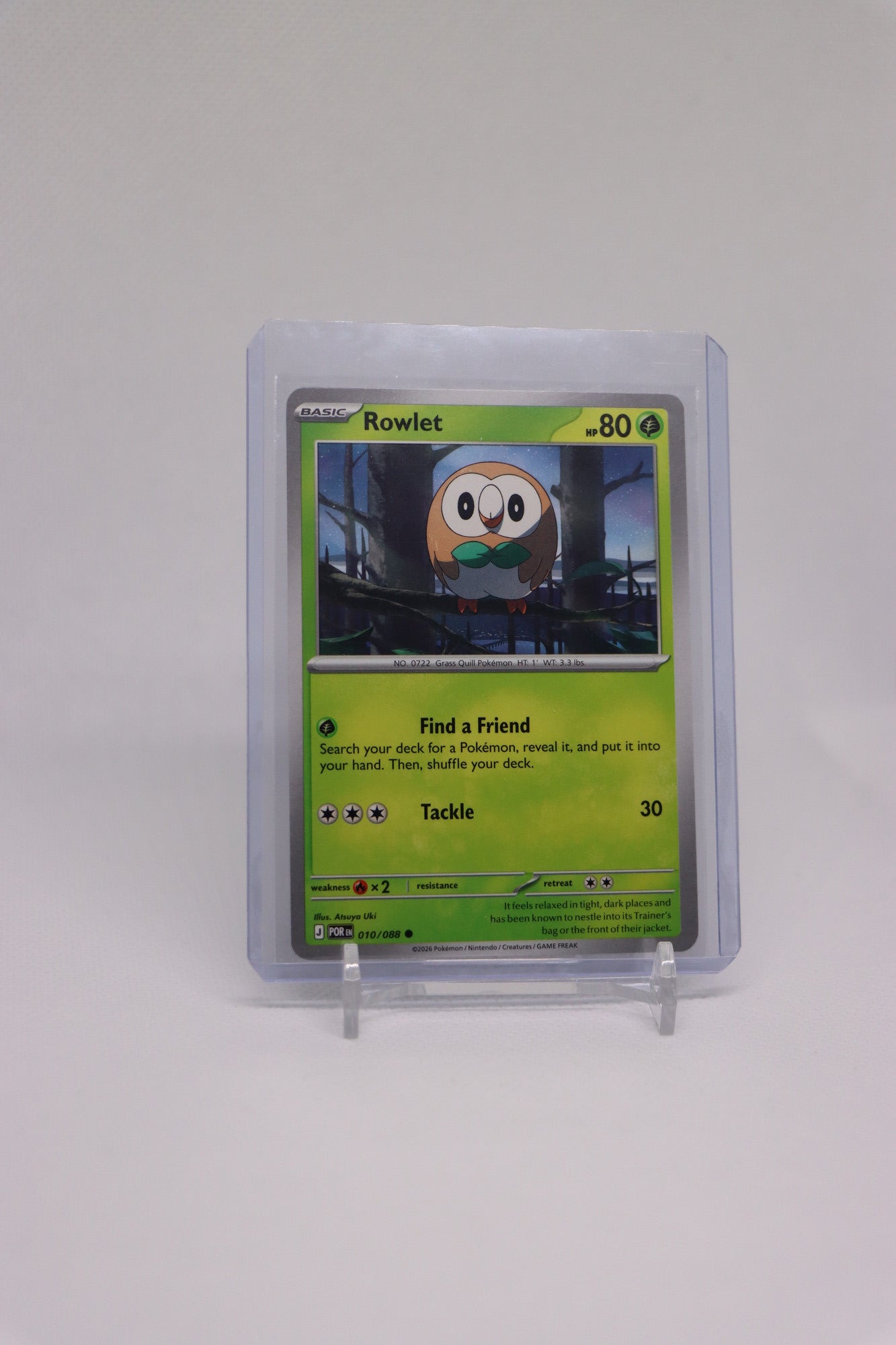 Rowlet 010/088  | Near Mint Condition