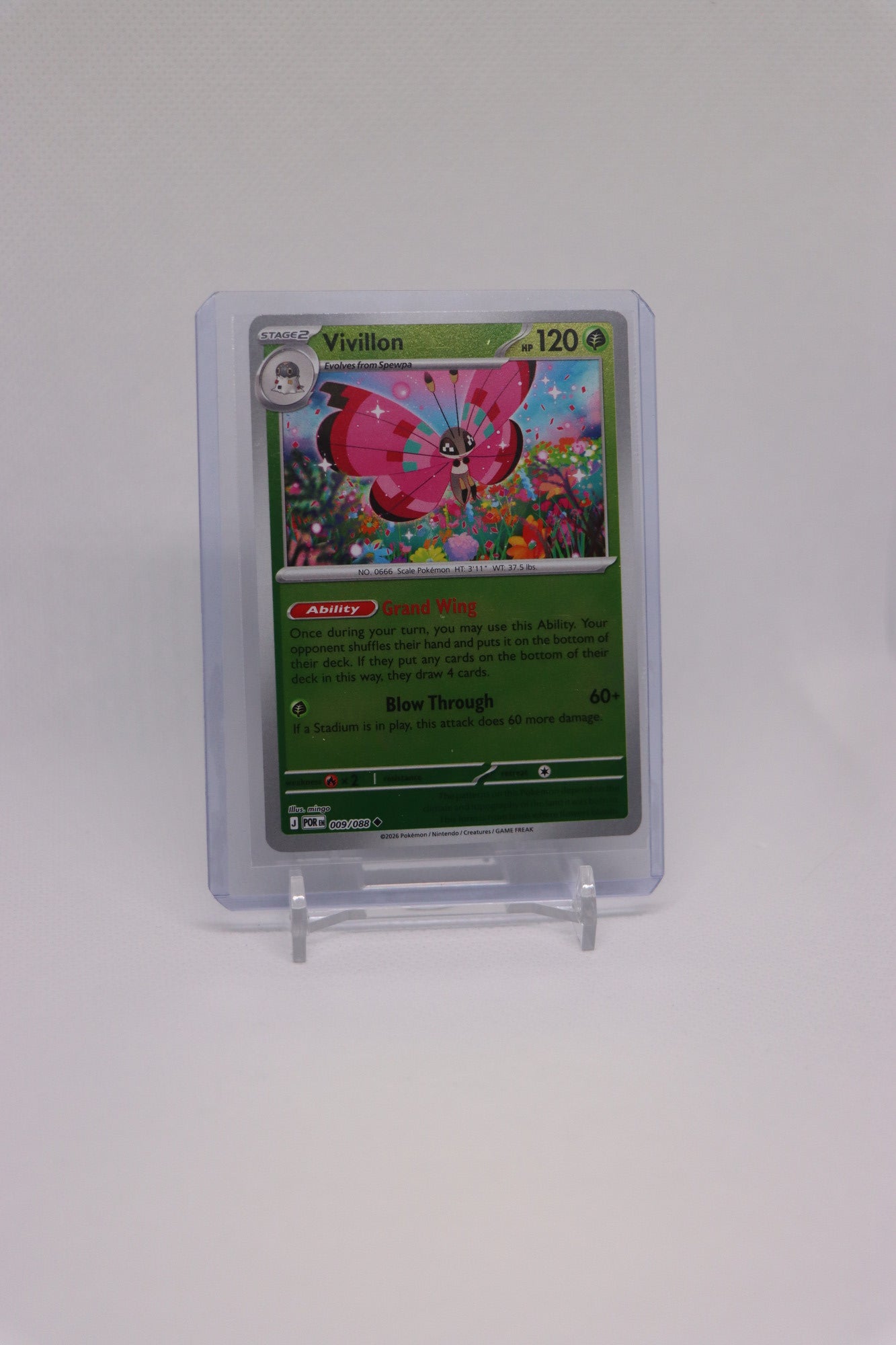 Vivillon 009/088 Reverse Holo