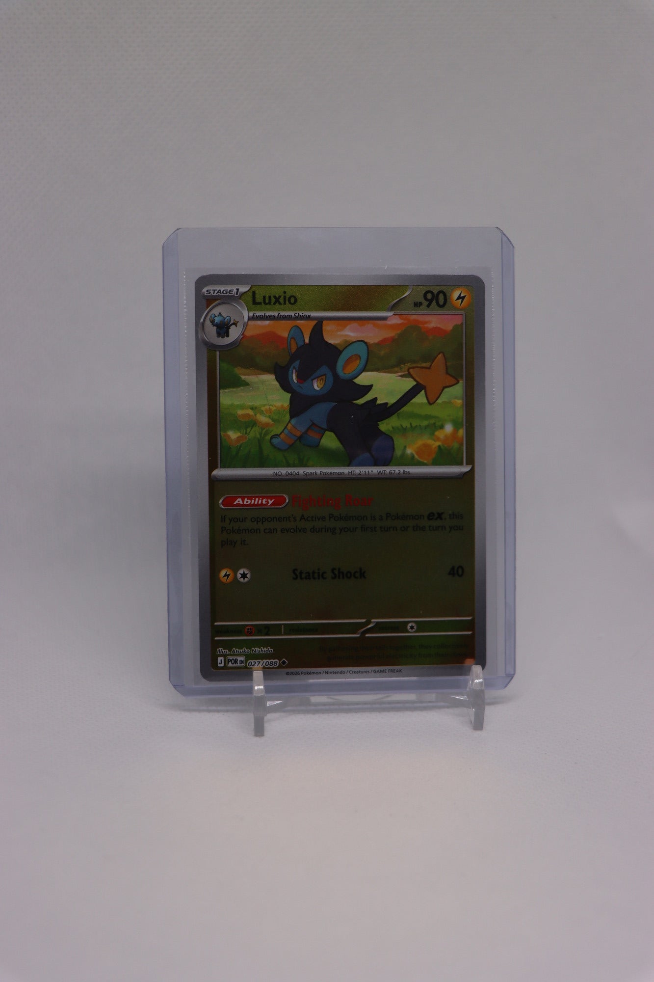 Luxio 027/088 Reverse Holo