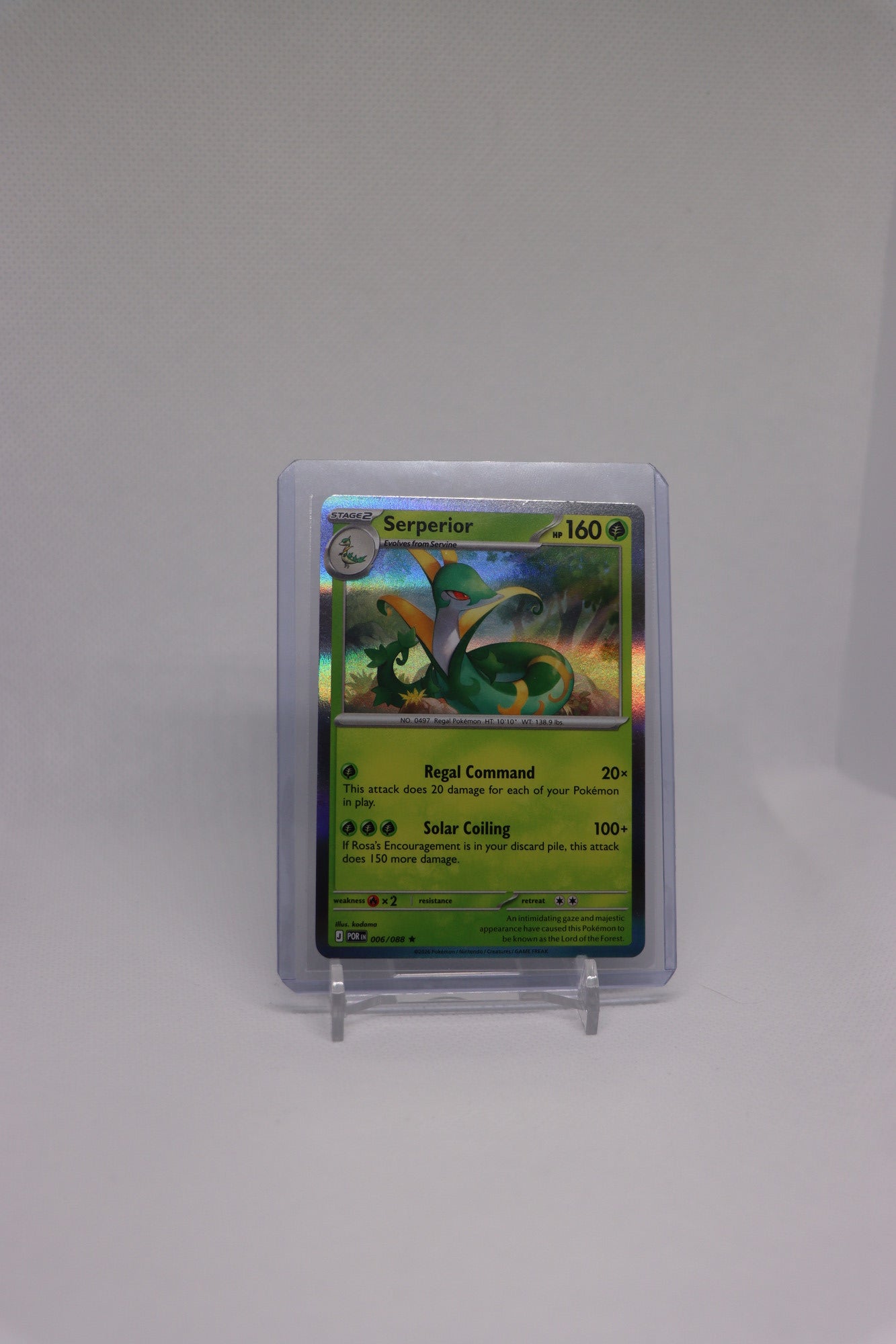 Serperior 006/088 Holofoil Rare