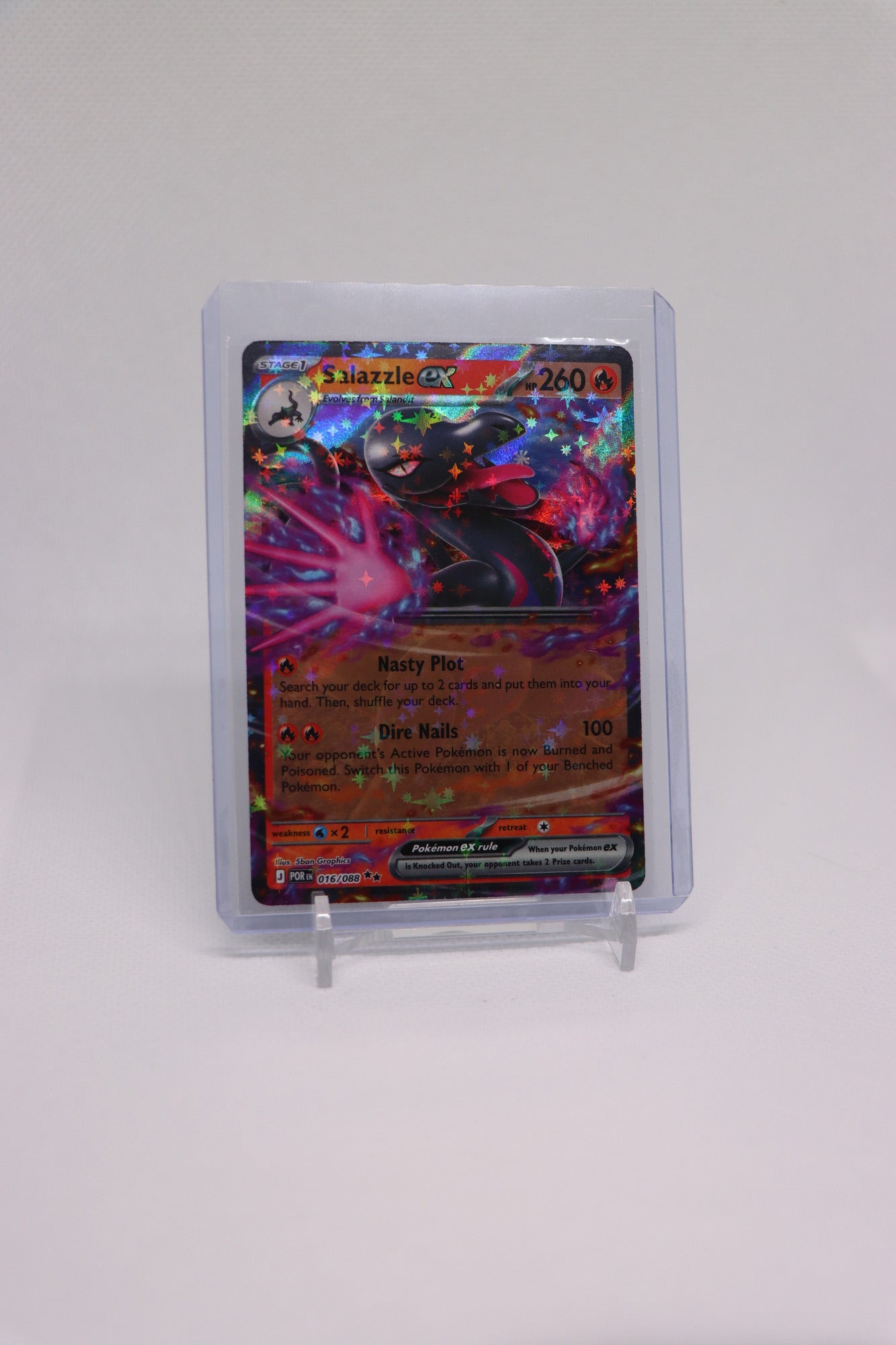 Salazzle ex 016/088 Double Rare