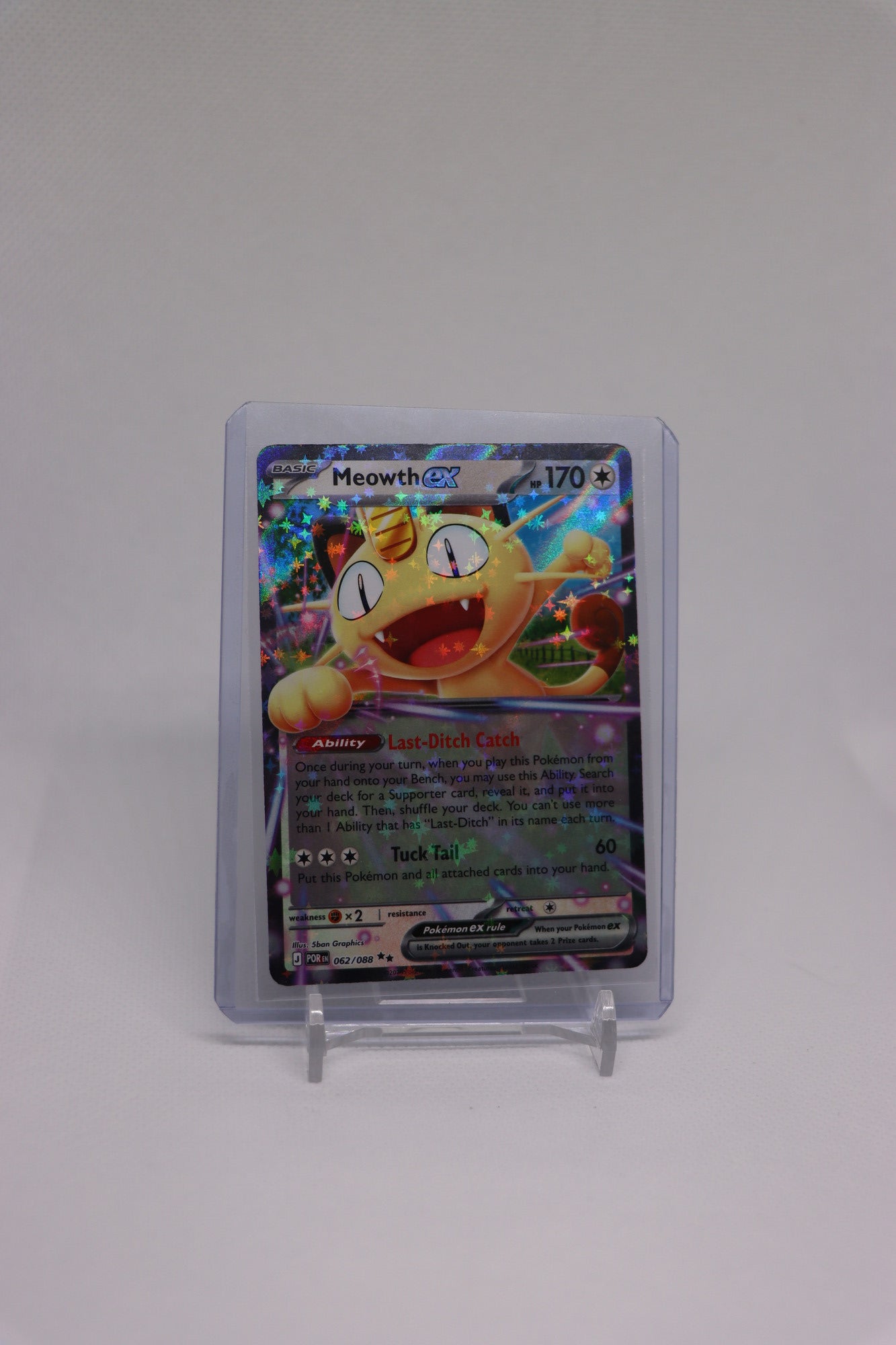 Meowth ex 062/088 Double Rare