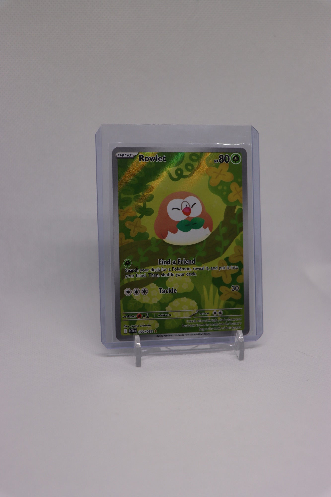 Rowlet 090/088 Illustration Rare
