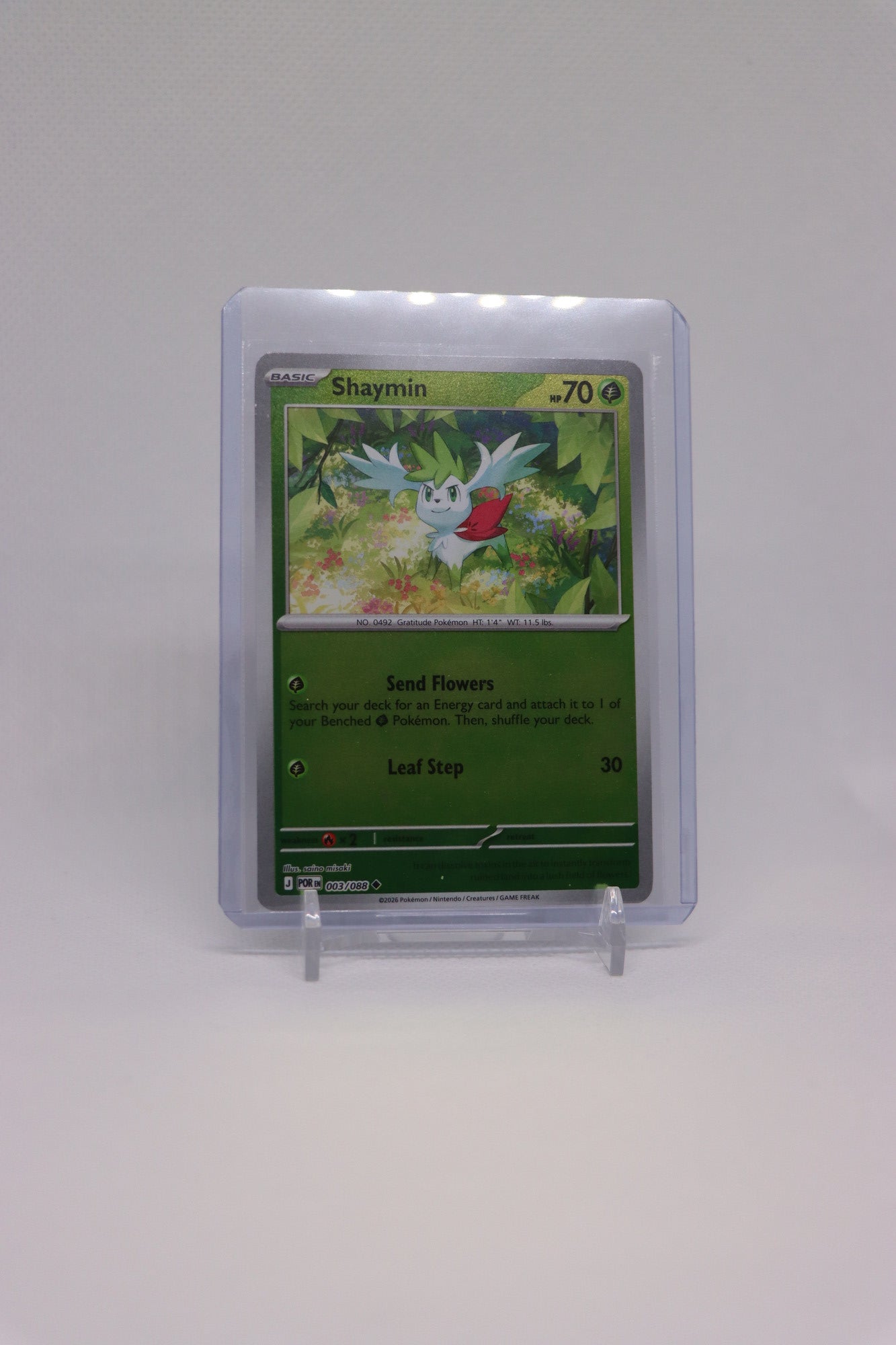 Shaymin 003/088 Uncommon English Pokémon TCG | Near Mint Condition