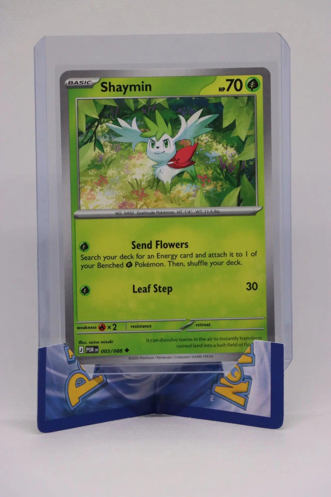 Shaymin 003/088 Pack Fresh Mega Evolution Perfect Order pokemania