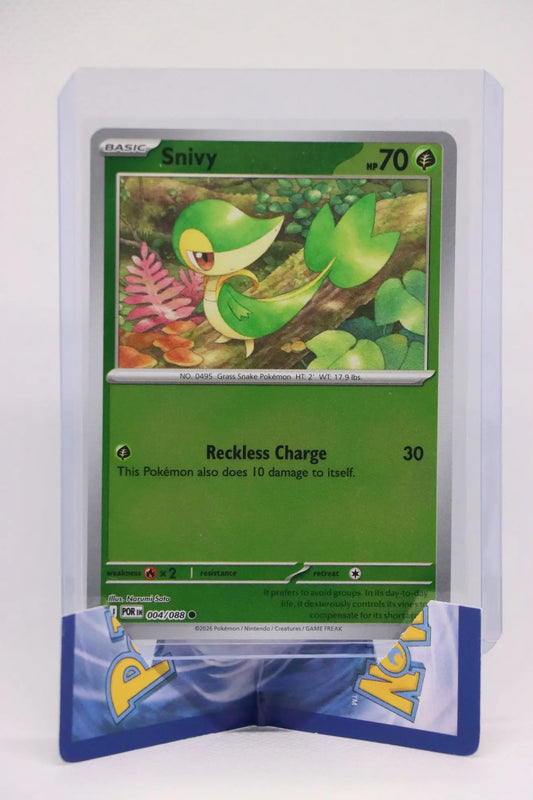 Snivy 004/088 Pack Fresh Mega Evolution Perfect Order Reverse Holo pokemania